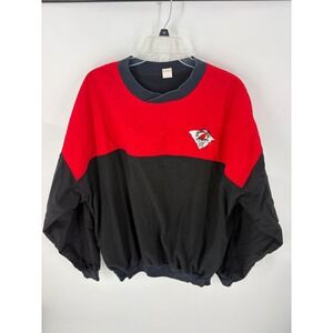 Beach Ball Classic Basketball Sweatshirt Red Black Mens XLarge Made in‎ USA